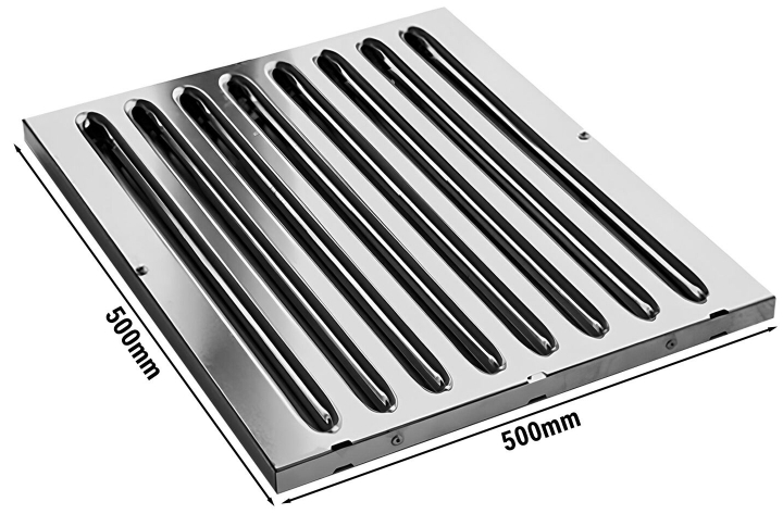 Filtre de protection contre les flammes - 500x500mm - Type B
