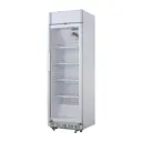 Armoire réfrigérée 1 porte vitrée avec caisson lumineux Polar Série C 346L