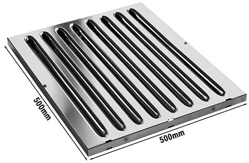 [FSK5050B] Filtre de protection contre les flammes - 500x500mm - Type B